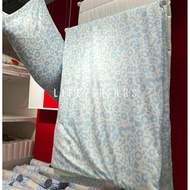 CYMBALBLOMMA Duvet cover and pillowcase, Sarung duvet dan sarung bantal, Quilt cover, Blanket White 
