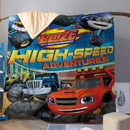blaze and the monster machine quilt light blanket cartoon comforter summer quilt blanket cotton soft