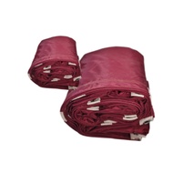 ผ้าใบตาไก่ ตะกร้าที่ F 86 ขนาด 6x96x86x75x85x75x6ผ้าใบผ้าร่มเคลือบกันน้ำ(แบบตอกตาไก่) เนื้อผ้าชนิด