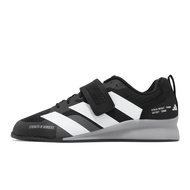 adidas Weightlifting Shoes adipower III Black White Velcro Felt Weight Training Men's GY8923