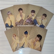 Official BTS postcard photocard album persona rm jin suga jhope jin taehyung jungkook