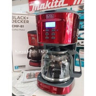 MESIN Black+Decker Coffee Maker Digital 1.5L Electric Coffee Machine 900W CMP-B1