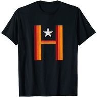Houston Texas Houston Strong Vintage Stripes T-Shirt
