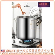 【WUCHT】60cm Stainless Steel Stock Pot Stew Pot 60cm 172L, Simmering Soup Pot Induction Compatible Po