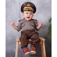 Photoshoot Costume Baby & Children's Police Uniform // Viral Children's Costume // Junior Police Uni