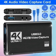 Capture Card  Switch, Capture Card 4K 1080P 60FPS, HDMI To USB 3.0 Capture Card Streaming Work With 