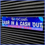 ✤ ☽ ⊕ GCASH CASH IN/OUT BANNER TARPAULIN