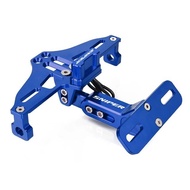 YAMAHA Sniper 155 Sniper V2 V1 Sniper150 135 Adjustable CNC License Plate Holder With LED License Pl