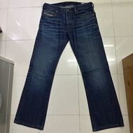 已養成品 Diesel Zatiny Jean straight 歐版 限定款 牛仔褲 直腳 洗水 養成 硬挺料 非 Lewis  Mccoy Momotaro Jelado Samurai  Buz