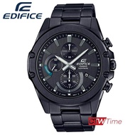 Casio EDIFICE Chronograph นาฬิกาข้อมือผู้ชาย สายสแตนเลส รุ่น EFR-S567DC-1AVUDF หน้าปัดสีดำ