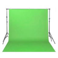 Screen Studio Photo Video Photography Background Kit Stand Backdrop Set Green