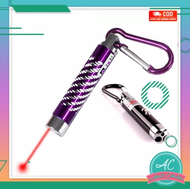 Laser Pointer dan Senter Mini 3in1 Pendeteksi Uang Palsu Kecil Gantungan Kunci Presentasii