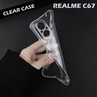 Latest REALME C67 HANDPHONE CASE SOFTCASE HANDPHONE CASE CLEAR CLEAR CASE REALME C67