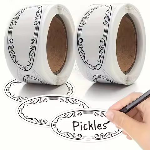 1 Roll of 150 Stickers, Food Classification Label, Can Label, Food Safety Date Index Label, Kitchen 