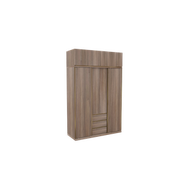 HAGEN DK-W-1600+1600 雙趟門/雙掩門三櫃桶衣櫃配四門頂櫃1600W x 600D x 2500Hmm