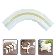 FOXNOVO Window Curtains Rail Glider Type Track Ceiling Mount Home Replacement Joints Metal Abs Curtain Track 90 Degree Glider Track Connector Joint for Curtain Track