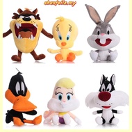 6 Style 20-30cm Disney Space Jam Bugs Bunny Lola Bunny Daffy Duck Tasmanian Devil Tweety Bird Cat Pl