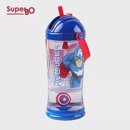 SuperBO 提把吸管水壺(310ml)-美國隊長