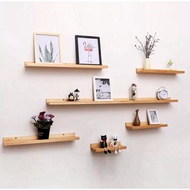 1 Set of 3 (S, M, L) Aesthetic Wooden Wall Shelf Multipurpose Decorative Shelf