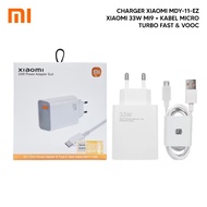 OPP/CPP Charger Xiaomi 33 Watt Fast Charging MDY-11-EZ + Original MI9 Cable 33w