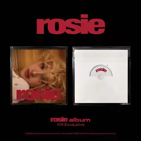 (KR Exclusive) Rose (BLACKPINK) / first studio album rosie (CD)