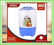 Micromatic Washing Machine WM-850 WITH WASH BOARD/8.0kg Washing Machine Single Tub MWM850/Washing Machine/.0kg Washing Machine/Micromatic Washing Machine  8.0kg /Single Tub Micromatic Washing Machine/