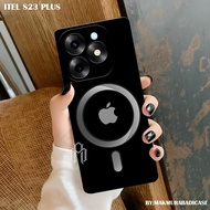 [MA16] Compatible Case Itel S23 Plus - Magsafe Iph0ne Motif - Itel S23+ Softcase - Tpu Silicone - La