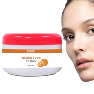 Under Eye Cream for Dark Circles Vitamin C Under Eye Cream Firming Brightening &amp; Hydrating Eye Care Reduce Dark Circles &amp; Puffiness Skin Care 1.76 oz applied