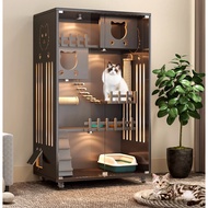 huh  Villa Super Solid Wood huh Large Cat House Cage  uhu