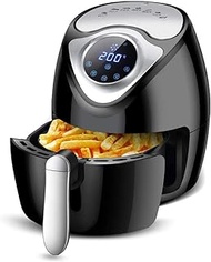 Air Fryer 1300W Electric Hot Air Fryers Nonstick Cooker for Healthy Oil-free Low Fat Cooking with Automatic Timer and Temperature Control, Extra Large Capacity, Bonus Food Divider interesting