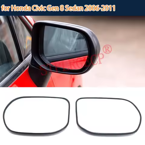 No Heating Driver Passenger Side Outer Mirror Heated Glass Rearview Exterior Mirror Parts for Honda 