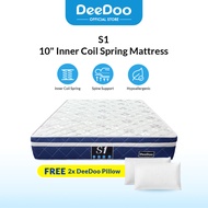 ( Free Shipping ) DeeDoo S1 King / Queen / Super Single / Single Size Euro Top Inner Coil Spring Mat