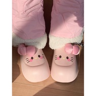 slippers for women bedroom slippers men slippers Thin Cute Bunny EVA Waterproof Cotton Slippers