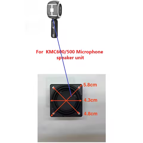 Replace speaker unit For JBL KMC600/500 Microphone speaker unit