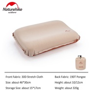 Naturehike Glamping 3D Quiet Sponge Automatic Inflatable Pillow Portable Camping Comfortable Elastic