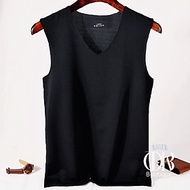 Áo lót nam, áo thun ba lỗ TOBA Boutique body sát nách cổ chữ V vải lụa lạnh mát không đường may cao 