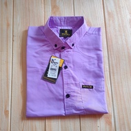 KEMEJA PRIA LENGAN PENDEK WARNA DUSTY PINK TERLARIS 2025