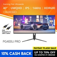 PRISM+ PG400U PRO 40 IPS 144Hz 1ms UWQHD 120% sRGB Adaptive-Sync Pro Gaming Monitor [3440 x 1440]