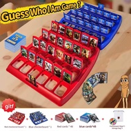 Italian Brainrot Guess Who I Am Game Puzzle Card Game Tung Tung Sahur Tralarero Party Board Games