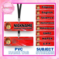 NAME TAG & SUBJECT STICKERS (roblox1 design)