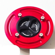 Keyless tank cap Zx25r zx25rr zx4rr z900 fuelcap racepro ninja400 all new ninja 250 fi 2018up