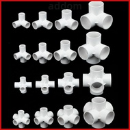 ADDOM Pipe Connector Pipe Fittings Stereoscopic 3 WAY 4 WAY 5 WAY 6WAY Connector