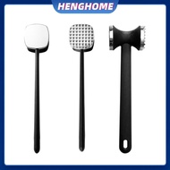 HENGHOME Steak Hammer Mallet Double-Sided Zinc Alloy Meat Tenderizer Meat Pounder Maximizes Food Fla