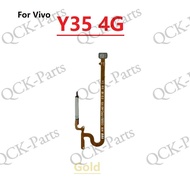 Cho Vivo Y35 4G dấu vân tay Cảm biến vân tay Flex nút nguồn Cáp thay thế linh hoạt