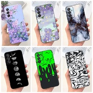 For Samsung Galaxy A82 Quantum 2 Fashion Moon Milk Ripple Soft Silicone Protective Cover Samsung Qua
