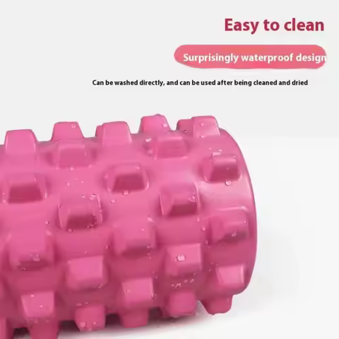 EVA Foam Yoga Foam Massage Roller Trigger Point High Density Yoga Pilates Foam Roller Self Massage T