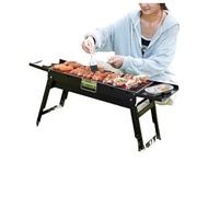 Foldable BBQ Grill Camping Rack Other Charcoal Stainless Steel Stove Barbecue Rack Grill Home Outdoo