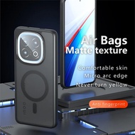 For Iqoo Z9 Turbo Plus Z9S Magentic Acrylic Case for Iqoo Z9 5G Z9S Pro Z9turbo+ Wireles Charging Sh