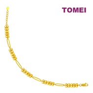 TOMEI Cubic Bracelet, Yellow Gold 916/22K