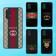 Samsung A32 phone case with black border GUCCCI brand fashion